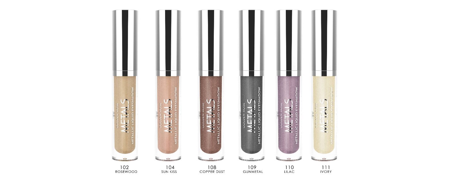 golden rose metallic liquid eyeshadow